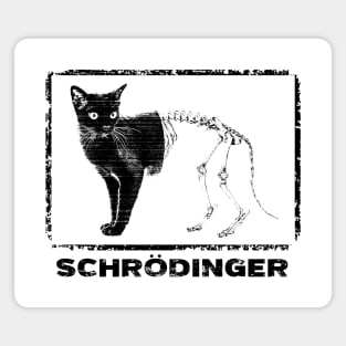 Schrodinger's cat_BLK Magnet